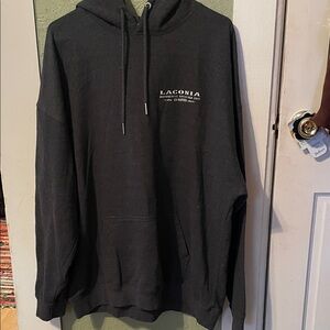 Onia Charcoal Hoodie for Men
